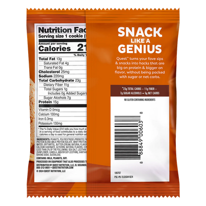 Quest - High Protein Peanut Butter Cookie - 1 Cookie