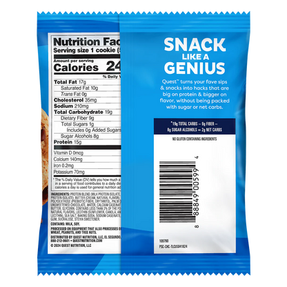 Quest - High Protein Chocolate Chip Cookie - 1 Cookie