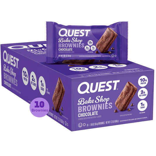 Quest - Bake Shop Chocolate Brownies - 10/Box