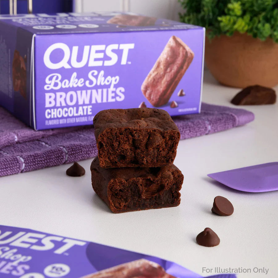 Quest - Bake Shop Chocolate Brownies - 10/Box