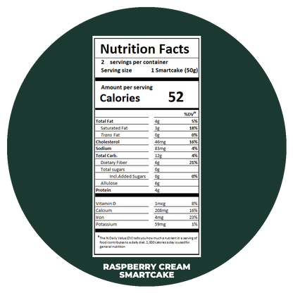 Smartcake - Raspberry Cream- 8 Pack