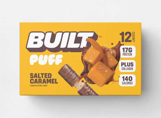 Built High Protein Puff - Salted Caramel - 12/Box