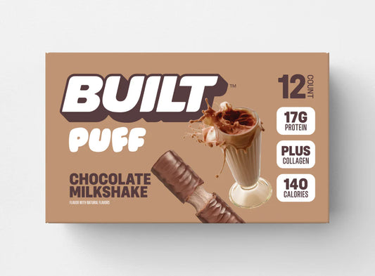 Built High Protein Puff - Chocolate Milkshake - 12/Box