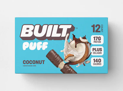 Built High Protein Puff - Coconut - 12/Box