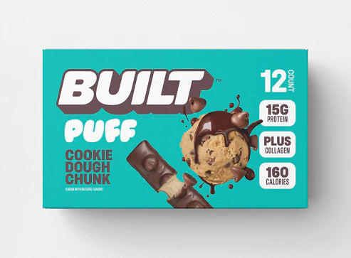 Built High Protein Puff - Cookie Dough Chunk - 12/Box