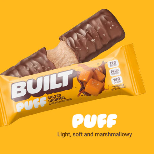 Built High Protein Puff - Salted Caramel - 12/Box