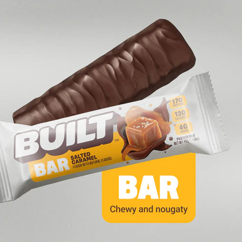 Built High Protein Bar - Salted Caramel - 12/Box