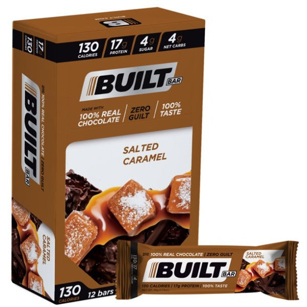 Built High Protein Bar - Salted Caramel - 12/Box