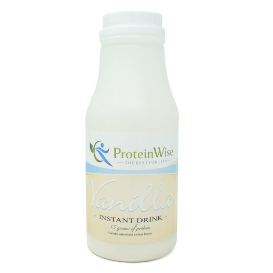 ProteinWise - Instant Protein Drink - Vanilla - Single Bottle