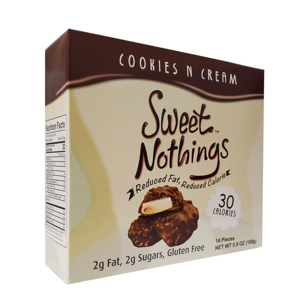 HealthSmart - Sweet Nothings Cookies N Cream Candies - 14 pieces