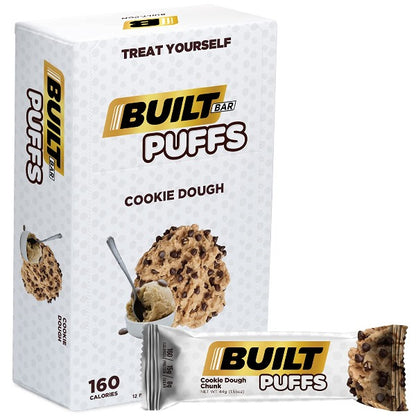 Built High Protein Puff - Cookie Dough Chunk - 12/Box