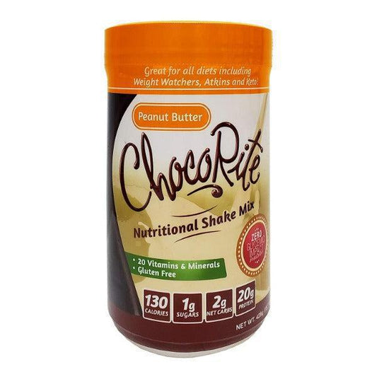 HealthSmart ChocoRite High Protein Shake Mix - Peanut Butter - 15.1 oz