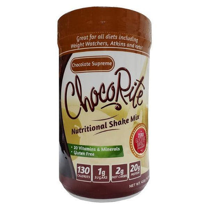 HealthSmart ChocoRite High Protein Shake Mix - Chocolate Supreme - 15.3 oz