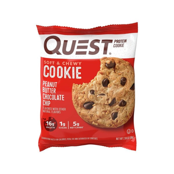 Quest - High Protein Peanut Butter Chocolate Chip Cookie - 1 Cookie