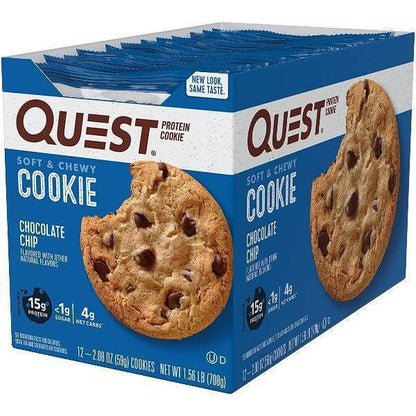 Quest - High Protein Chocolate Chip Cookie - 12/Box