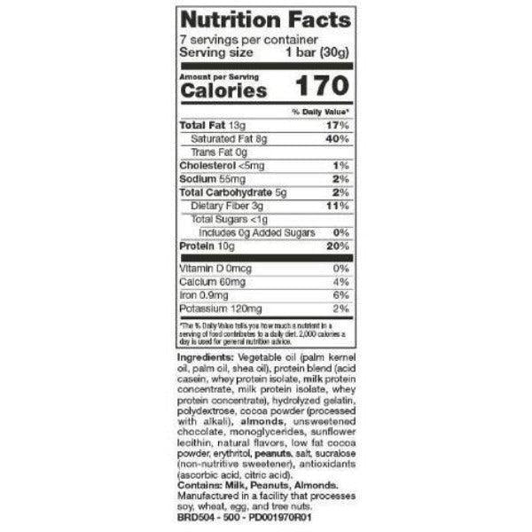 ProteinWise - Chocolate Keto Bar - 7 Bars