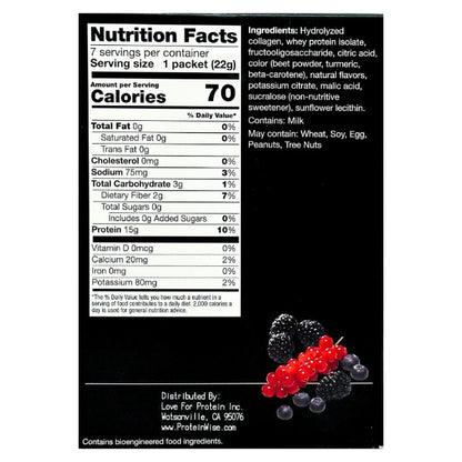 ProteinWise - Berry Blast Fruit Drink Mix  - 7/Box