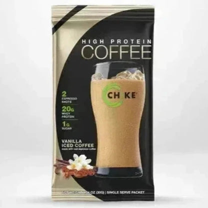 Chike Nutrition High Protein Iced Coffee - Vanilla - Single Serving