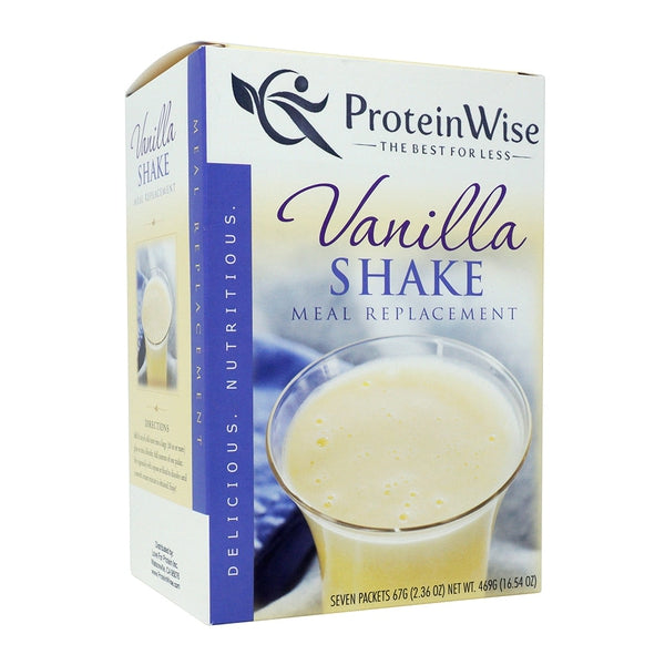 ProteinWise - Vanilla Shake Meal Replacement 35g Protein Drink - 7/Box