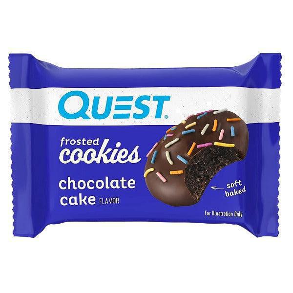 Quest - Frosted Cookies - Chocolate Cake - 1 Cookie