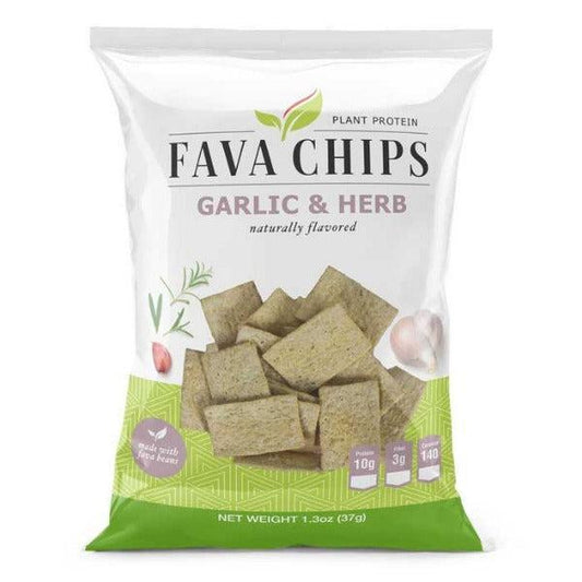 ProteinWise - Fava Chips - Garlic & Herb - 1 Bag