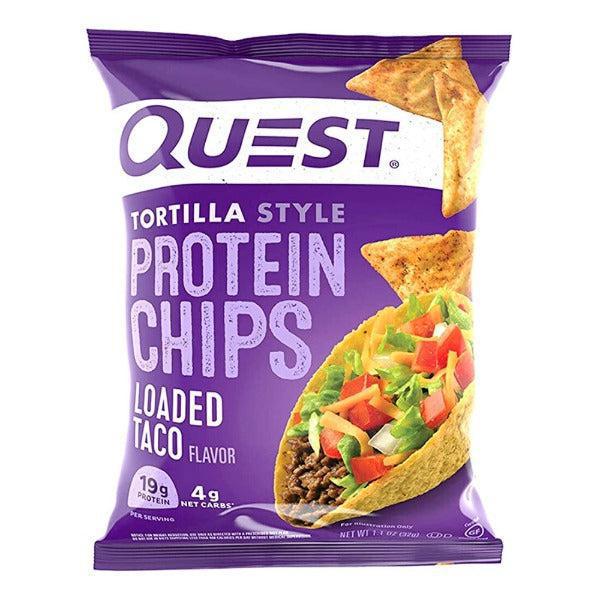 Quest Protein Tortilla Chips - Loaded Taco - Single Bag