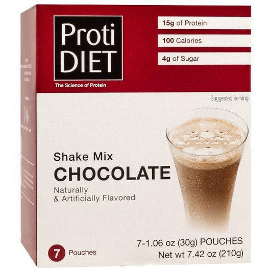 ProtiDiet - High Protein Chocolate Shake Mix - 7/Box