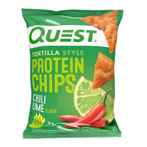 Quest Protein Tortilla Chips - Chili Lime - Single Bag