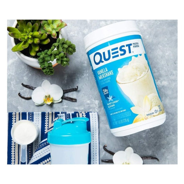 Quest High Protein Powder - Vanilla Milkshake - 1.6 LB