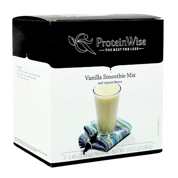 ProteinWise - VLC Vanilla Meal Replacement Smoothie Mix - 7/Box