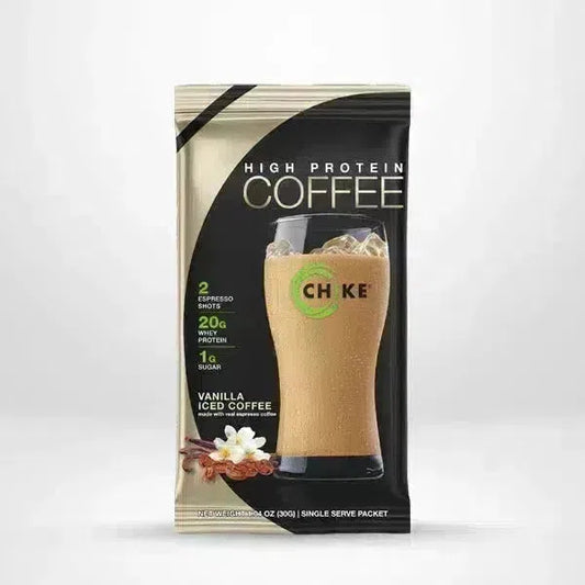 Chike Nutrition High Protein Iced Coffee - Vanilla - Single Serving