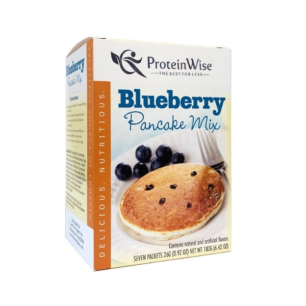 ProteinWise - Blueberry Protein Pancake Mix - 7/Box