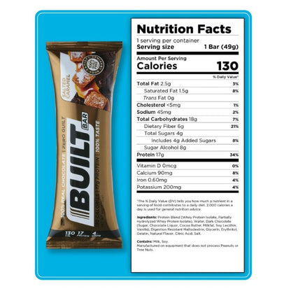 Built High Protein Bar - Salted Caramel - 1 Bar