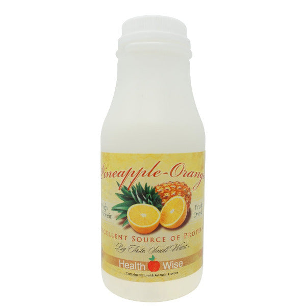 ProteinWise - Instant Protein Fruit Drink - Pineapple Orange - Single Bottle