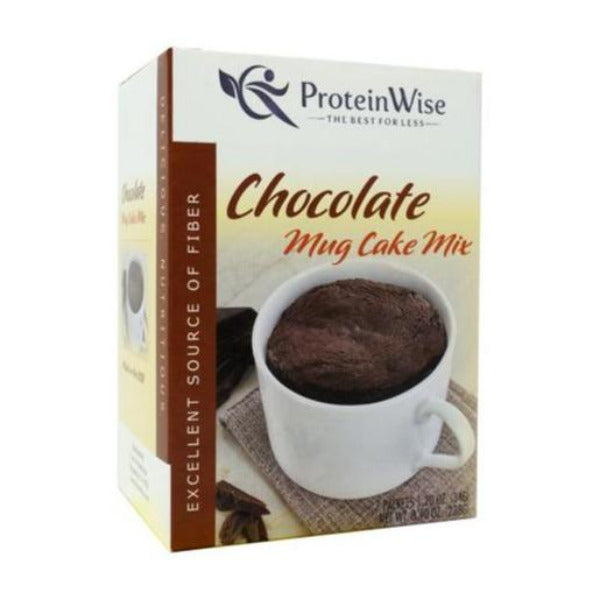 ProteinWise - High Protein Chocolate Mug Cakes - 7/Box