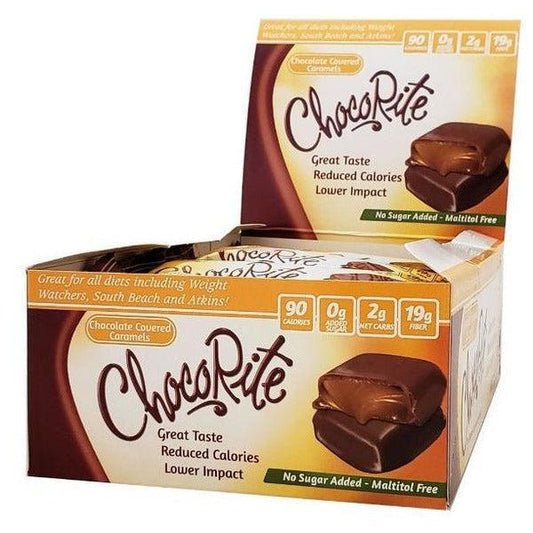 HealthSmart ChocoRite Chocolate Covered Caramels - 16 Count