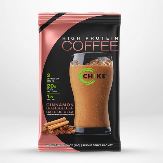 Chike Nutrition High Protein Iced Coffee - Cinnamon - Single Serving