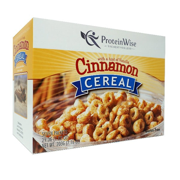ProteinWise - Cinnamon Vanilla Protein Cereal - 7/Box