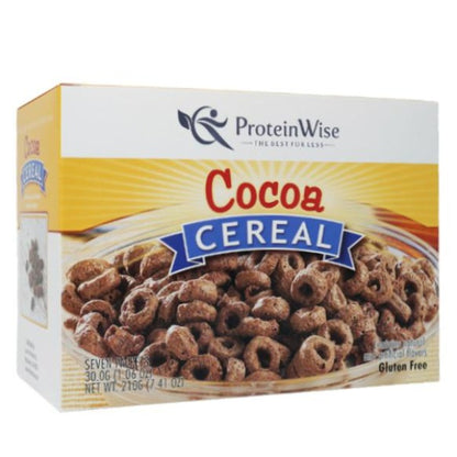 ProteinWise - Rich Cocoa Protein Cereal - 7/Box