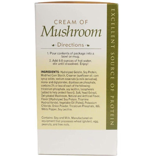 ProteinWise - Cream of Mushroom Protein Soup - 7/Box