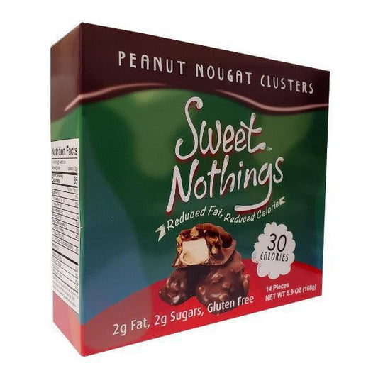 HealthSmart - Sweet Nothings Peanut Nougat Cluster Candies- 14 pieces