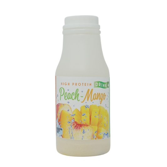 ProteinWise - Instant Protein Fruit Drink - Peach Mango - Single Bottle