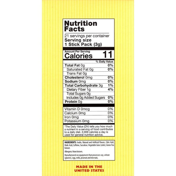 ProteinWise - Strawberry Lemonade Energy Boost Drinks - 21 Stick Packs
