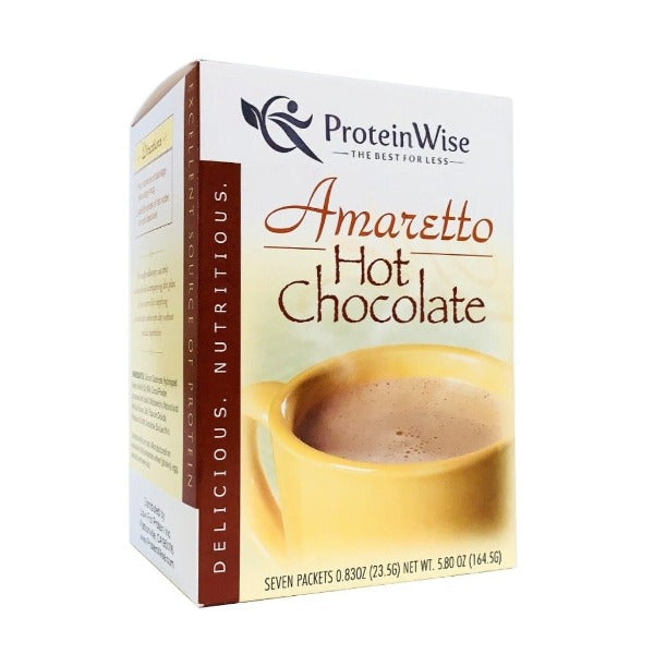 ProteinWise - Amaretto Protein Hot Chocolate - 7/Box