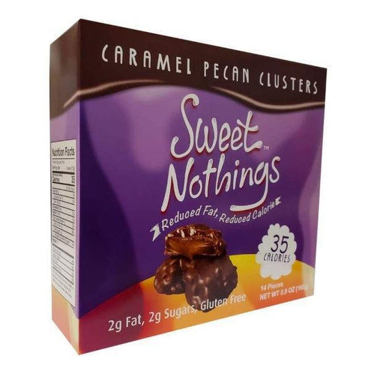 HealthSmart - Sweet Nothings Caramel Pecan Clusters Candies - 14 pieces