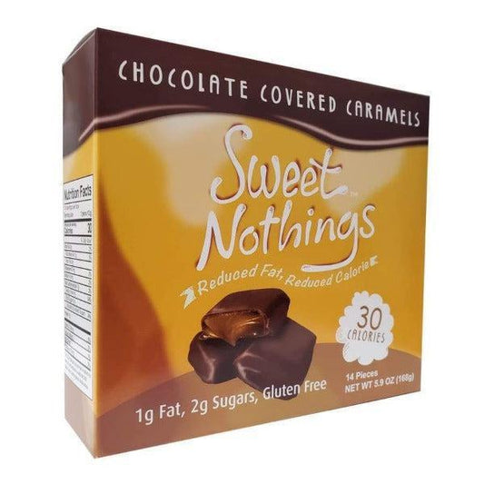HealthSmart - Sweet Nothings Chocolate Covered Caramel Candies - 14 pieces