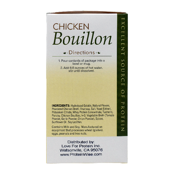 ProteinWise - Chicken Bouillon Protein Soup - 7/Box