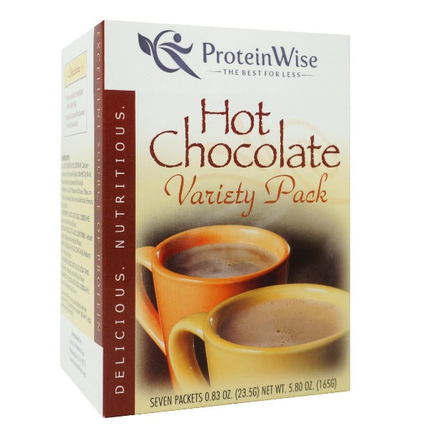 ProteinWise - Variety Protein Hot Chocolate - 7/Box