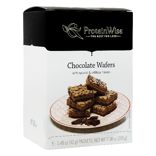 ProteinWise - Chocolate Protein Wafers - 5/Box