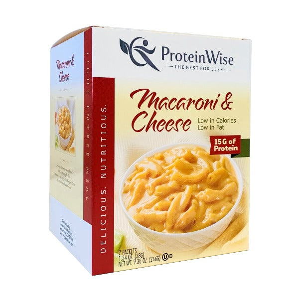 ProteinWise - Creamy Macaroni & Cheese Light Entree - 7/Box